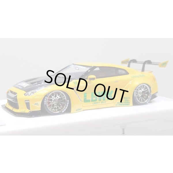 画像1: EIDOLON 1/43 LB WORKS GT-R Type 1.5 (LB-Silhouette GT Wing) Grande Giallo Pear Limited 32 pcs. (1)