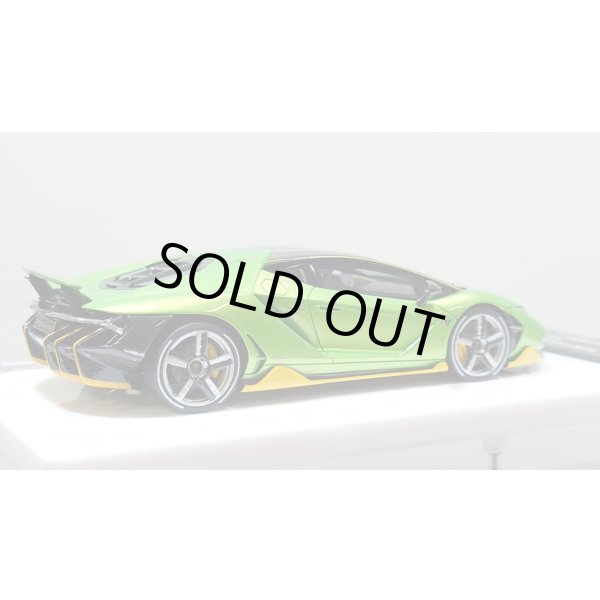 画像7: EIDOLON 1/43 Lamborghini Centenario LP770-4 2016 Rear Wing up Giallo Verde Pearl Limited 32 pcs. (7)