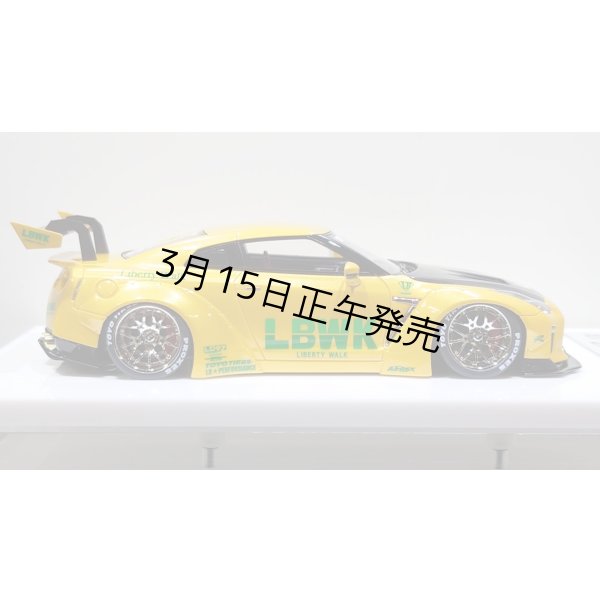 画像7: EIDOLON 1/43 LB WORKS GT-R Type 1.5 (LB-Silhouette GT Wing) Grande Giallo Pear Limited 32 pcs. (7)