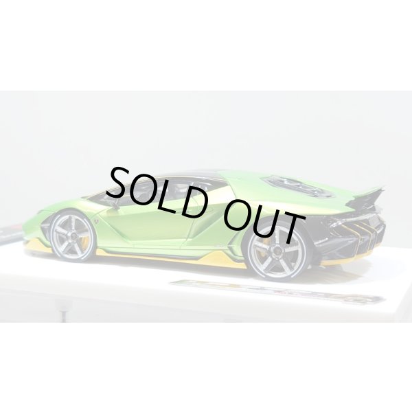 画像3: EIDOLON 1/43 Lamborghini Centenario LP770-4 2016 Rear Wing up Giallo Verde Pearl Limited 32 pcs. (3)