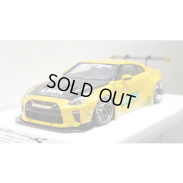画像9: EIDOLON 1/43 LB WORKS GT-R Type 1.5 (LB-Silhouette GT Wing) Grande Giallo Pear Limited 32 pcs. (9)