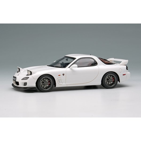 画像1: EIDOLON 1/43 Mazda RX-7 FD3S Spirit R TypeA Head Lamp Open Ver. Pure White Limited 120 pcs. (1)