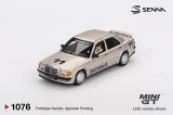画像: MINI GT 1/64 Mercedes-Benz 190E 2.3-16 Nürburgring "Race of Champions" 1984 #11 with Ayrton Senna Figure (LHD)