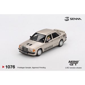 画像: MINI GT 1/64 Mercedes-Benz 190E 2.3-16 Nürburgring "Race of Champions" 1984 #11 with Ayrton Senna Figure (LHD)