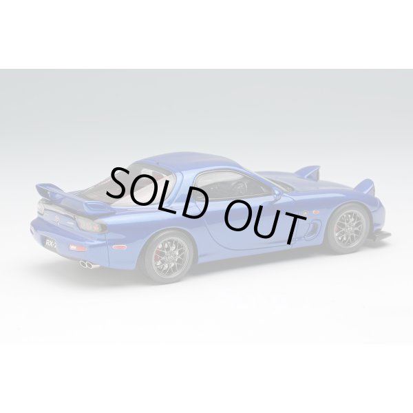 画像2: EIDOLON 1/43 Mazda RX-7 FD3S Spirit R TypeA Head Lamp Open Ver. Innocent Blue Mica Limited 120 pcs. (2)