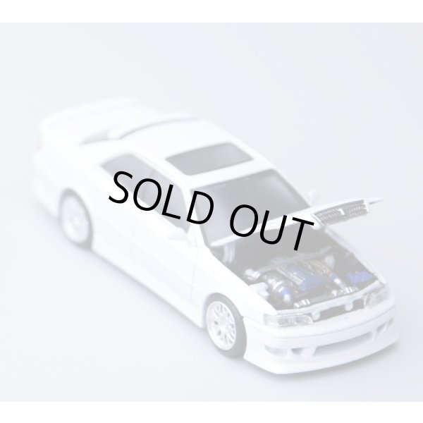 画像2: MODEL 1 1/64 Toyota Chaser JZX100 Custom Version Pearl White (2)