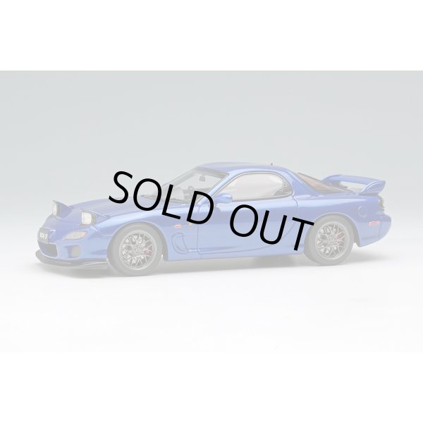 画像1: EIDOLON 1/43 Mazda RX-7 FD3S Spirit R TypeA Head Lamp Open Ver. Innocent Blue Mica Limited 120 pcs. (1)