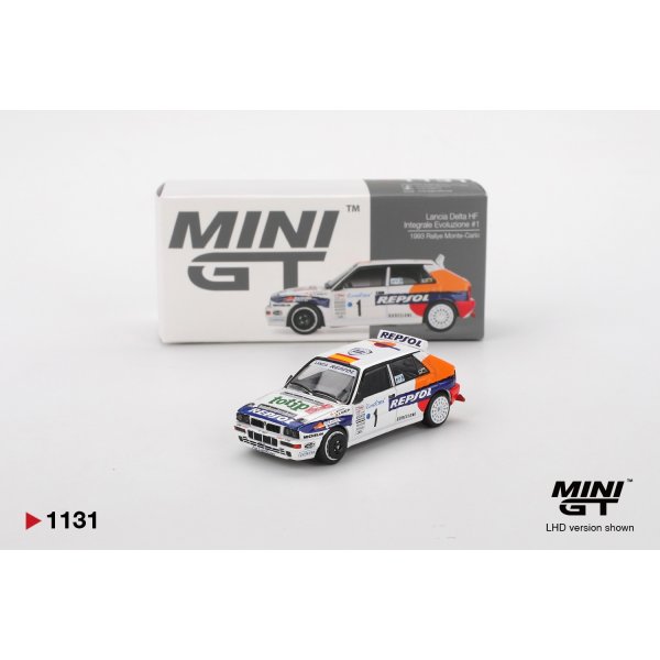 画像1: MINI GT 1/64 Lancia Delta HF Integrale Evoluzione Monte Carlo Rally 1993 #1 (LHD) (1)
