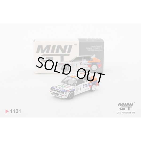画像1: MINI GT 1/64 Lancia Delta HF Integrale Evoluzione Monte Carlo Rally 1993 #1 (LHD) (1)