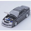 画像2: MODEL 1 1/64 Toyota Chaser JZX100 Custom Version Gunmetal (2)