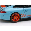 画像7: EIDOLON 1/43 Porsche 911 (997.2) GT3 RS 2010 Gulf Blue / Orange Stripe Limited 80 pcs. (7)