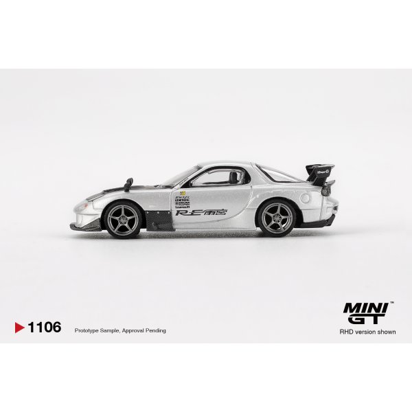 画像3: MINI GT 1/64 Mazda RX-7 RE Amemiya Silver Metallic (RHD) (3)
