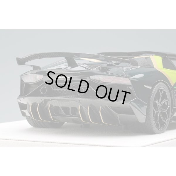 画像12: EIDOLON 1/18 Lamborghini Aventador SVJ Roadster 2020 Ad Personam 2-tone paint Verde Scandal / Verde Hydra Limited 70 pcs. (12)