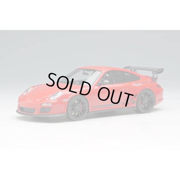 画像2: EIDOLON 1/43 Porsche 911 (997.2) GT3 RS 2010 Guards Red / Black Stripe Limited 50 pcs. (2)