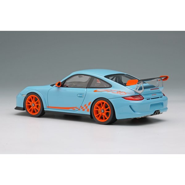 画像3: EIDOLON 1/43 Porsche 911 (997.2) GT3 RS 2010 Gulf Blue / Orange Stripe Limited 80 pcs. (3)