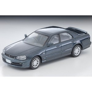 画像: TOMYTEC 1/64 Limited Vintage NEO Nissan Skyline 4-Door Sports Sedan 25GT-X (Dark Blue)