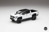 画像: GCD 1/64 DiecastTalk Customized Model Toyota Tacoma TRD PRO ICE CAP WHITE