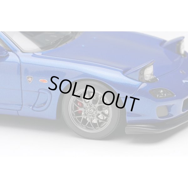 画像4: EIDOLON 1/43 Mazda RX-7 FD3S Spirit R TypeA Head Lamp Open Ver. Innocent Blue Mica Limited 120 pcs. (4)