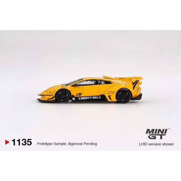 画像4: MINI GT 1/64 LB-Silhouette WORKS Lamborghini Murciélago GT EVO Yellow (RHD) (4)