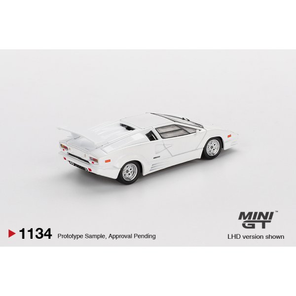 画像3: MINI GT 1/64 Lamborghini Countach 25th Anniversary White (LHD) (3)