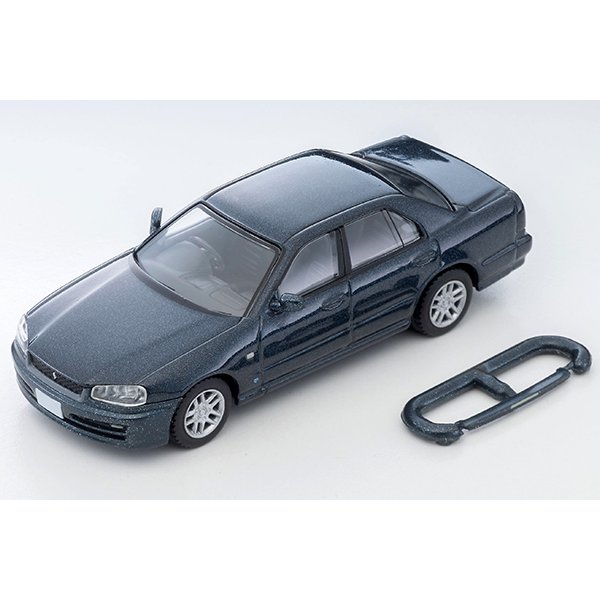 画像9: TOMYTEC 1/64 Limited Vintage NEO Nissan Skyline 4-Door Sports Sedan 25GT-X (Dark Blue) (9)