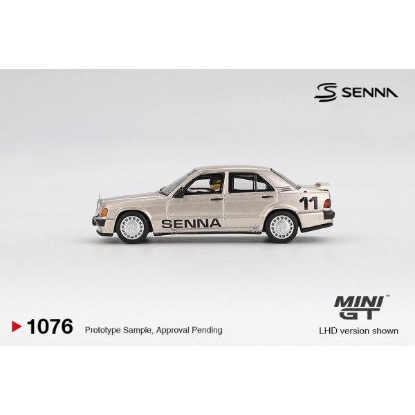 画像3: MINI GT 1/64 Mercedes-Benz 190E 2.3-16 Nürburgring "Race of Champions" 1984 #11 with Ayrton Senna Figure (LHD) (3)