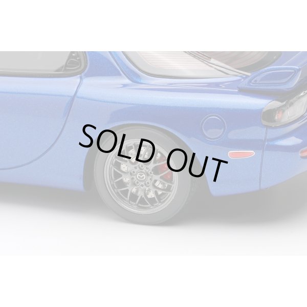 画像5: EIDOLON 1/43 Mazda RX-7 FD3S Spirit R TypeA Head Lamp Open Ver. Innocent Blue Mica Limited 120 pcs. (5)