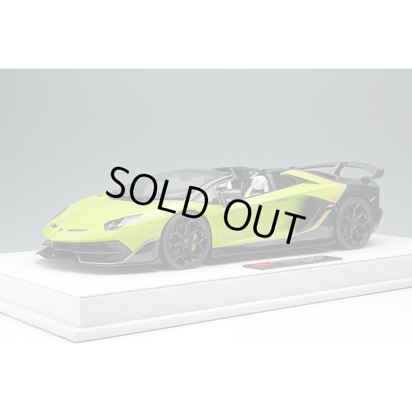 画像2: EIDOLON 1/18 Lamborghini Aventador SVJ Roadster 2020 Ad Personam 2-tone paint Verde Scandal / Verde Hydra Limited 70 pcs. (2)