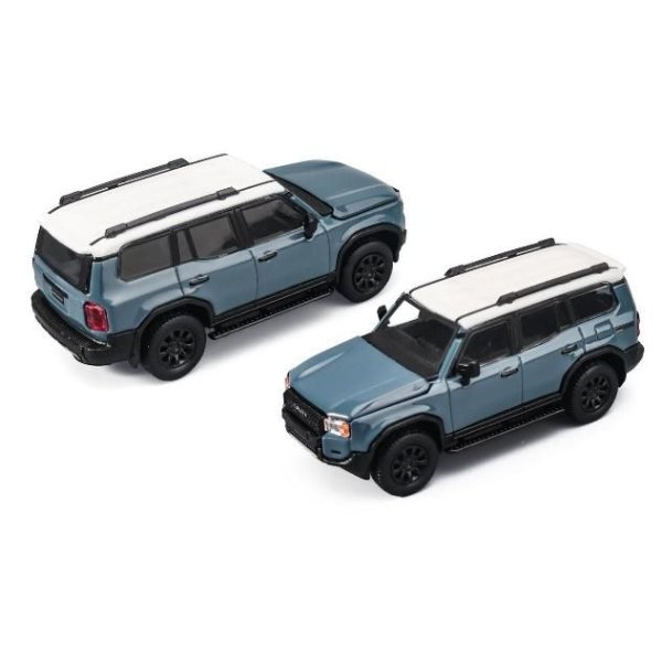 画像2: Trends Hobby 1/64 Toyota Land Cruiser 250 Blue (2)