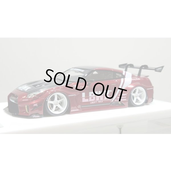 画像2: EIDOLON 1/43 LB Silhouette WORKS GT 35GT-RR (GT Wing Version) Vino Rosso Limited 32 pcs. (2)