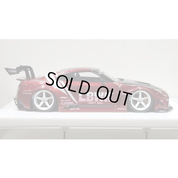画像7: EIDOLON 1/43 LB Silhouette WORKS GT 35GT-RR (GT Wing Version) Vino Rosso Limited 32 pcs. (7)