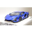 画像10: EIDOLON 1/43 Lamborghini Sian FKP 37 2019 with Stripe Lobellia Blue Limited 32 pcs. (10)