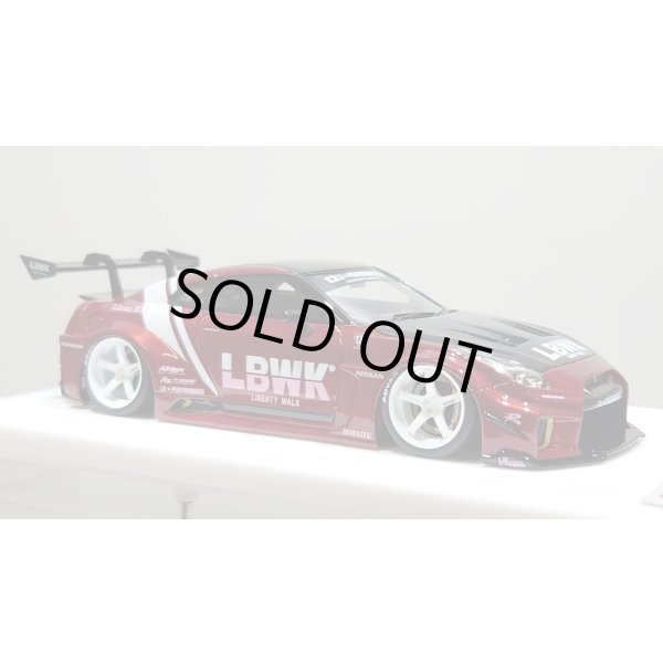 画像6: EIDOLON 1/43 LB Silhouette WORKS GT 35GT-RR (GT Wing Version) Vino Rosso Limited 32 pcs. (6)