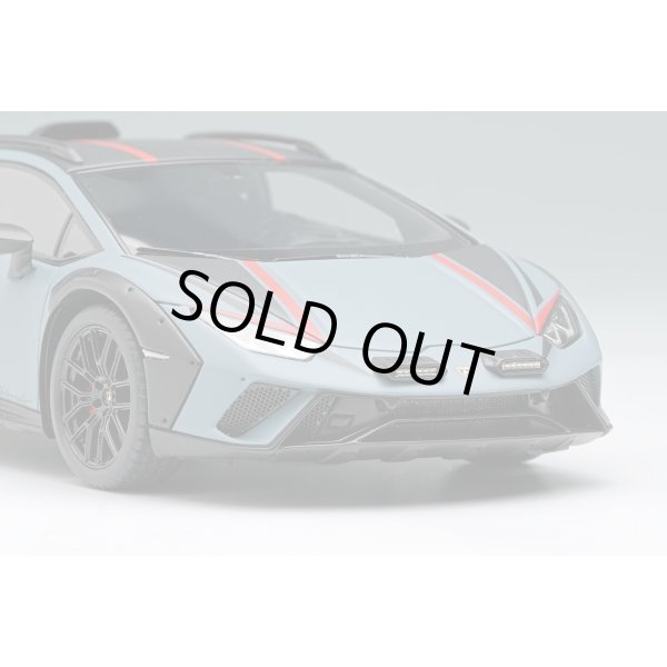 画像6: EIDOLON 1/43 Lamborghini Huracan Sterrato 2024 Grigio Vulcano / Red Black Stripe Limited 60 pcs. (6)