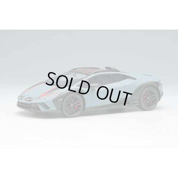 画像2: EIDOLON 1/43 Lamborghini Huracan Sterrato 2024 Grigio Vulcano / Red Black Stripe Limited 60 pcs. (2)