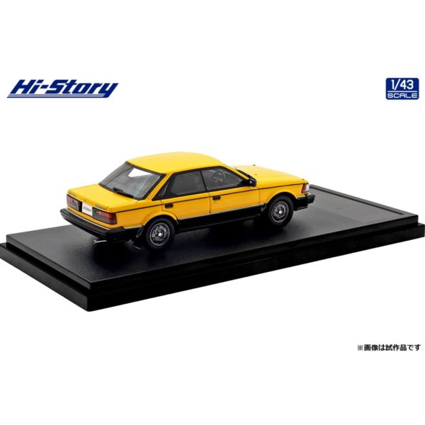 画像3: Hi Story 1/43 NISSAN BLUEBIRD 4DOOR HARDTOP TURBO SSS-S (1983) Yellow Two-Tone (3)