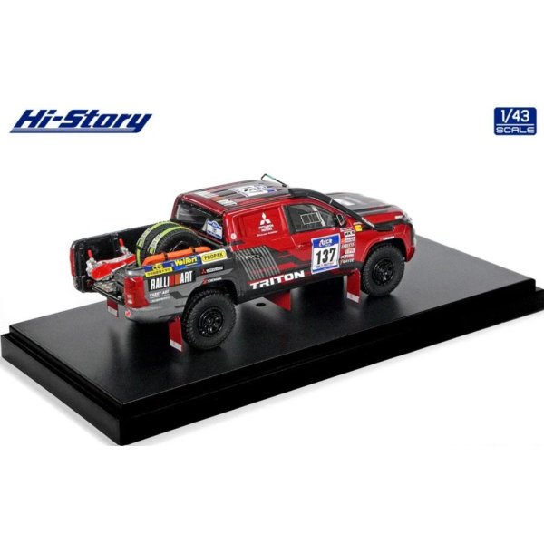 画像3: Hi Story 1/43 MITSUBISHI TRITON Asia Cross Country Rally 2024 No.137 (3)