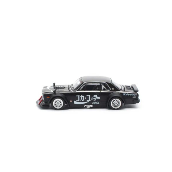 画像2: POP RACE 1/64 SKYLINE GT-R DRIFT (HAKOSUKA) - COCA COLA ZERO JP BLACK CHROME (2)