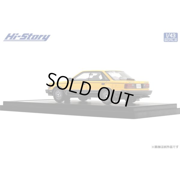 画像5: Hi Story 1/43 NISSAN BLUEBIRD 4DOOR HARDTOP TURBO SSS-S (1983) Yellow Two-Tone (5)