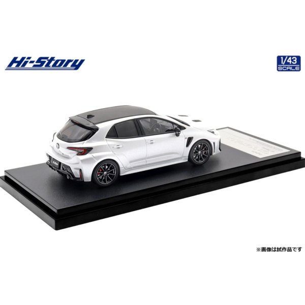 画像3: Hi Story 1/43 Toyota GR COROLLA RZ (2025) Platinum White Pearl Mica (3)