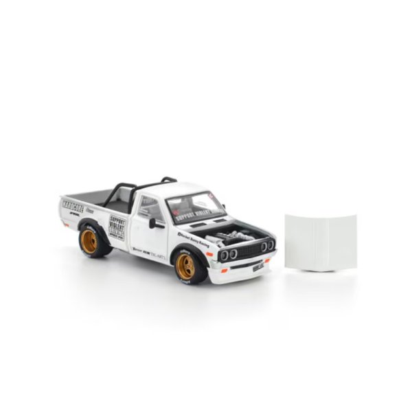 画像2: POP RACE 1/64 Pandem Datsun 620 White (2)