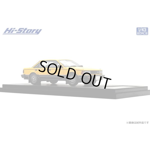 画像4: Hi Story 1/43 NISSAN BLUEBIRD 4DOOR HARDTOP TURBO SSS-S (1983) Yellow Two-Tone (4)