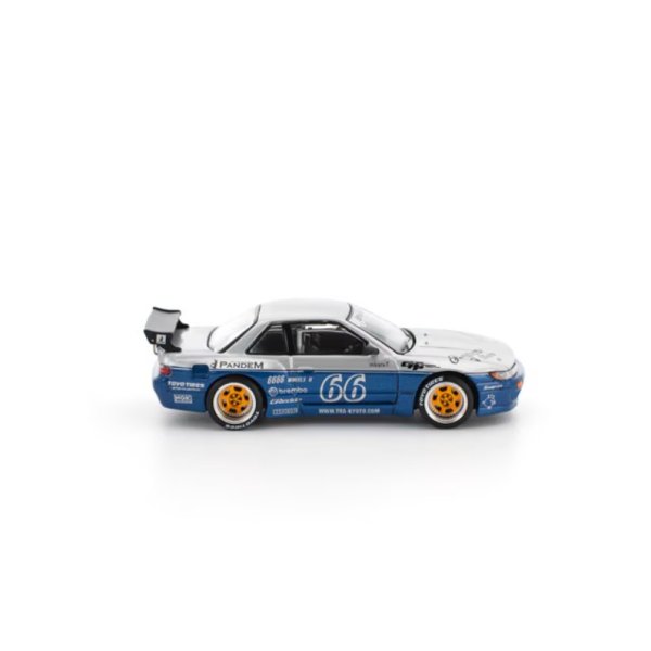 画像2: POP RACE 1/64 Pandem Silvia S13 Moontech Blue (2)
