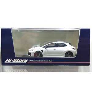 画像: Hi Story 1/43 Toyota GR COROLLA RZ (2025) Platinum White Pearl Mica