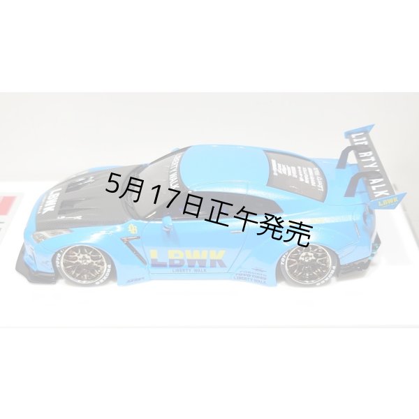 画像5: EIDOLON 1/43 LB WORKS GT-R Type 1.5 (LB-Silhouette GT Wing) Azzurro Pear Limited 32 pcs. (5)