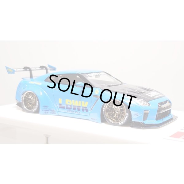 画像5: EIDOLON 1/43 LB WORKS GT-R Type 1.5 (LB-Silhouette GT Wing) Azzurro Pear Limited 32 pcs. (5)