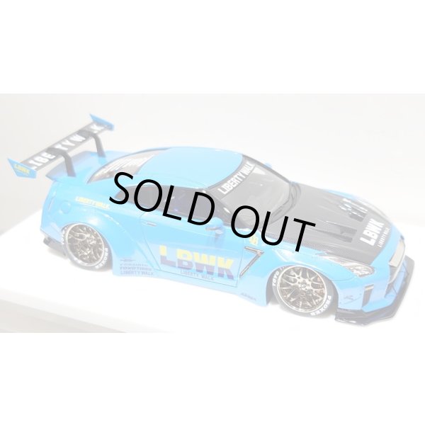 画像11: EIDOLON 1/43 LB WORKS GT-R Type 1.5 (LB-Silhouette GT Wing) Azzurro Pear Limited 32 pcs. (11)