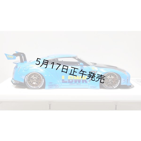 画像7: EIDOLON 1/43 LB WORKS GT-R Type 1.5 (LB-Silhouette GT Wing) Azzurro Pear Limited 32 pcs. (7)