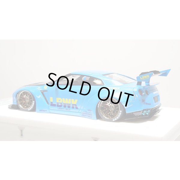 画像3: EIDOLON 1/43 LB WORKS GT-R Type 1.5 (LB-Silhouette GT Wing) Azzurro Pear Limited 32 pcs. (3)