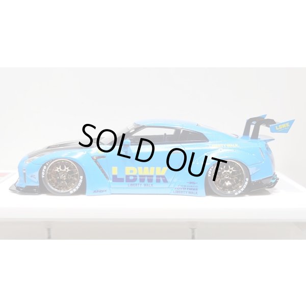 画像2: EIDOLON 1/43 LB WORKS GT-R Type 1.5 (LB-Silhouette GT Wing) Azzurro Pear Limited 32 pcs. (2)